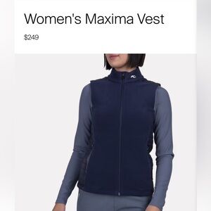 NWT KJUS Maxima Vest Atlanta Blue Size XS